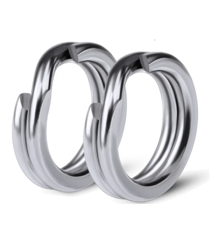 SPLIT RING ZFA MISURA 9 + KG 68 LB 150 CONFEZIONE DA 5 PEZZI