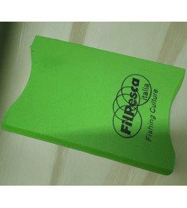 SUGHERO AVVOLGI LENZA RETTANGOLARE COLORE VERDE 8 X 12 X 1,5 CM