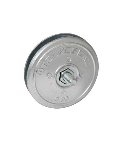 ANODI FLANGIA TONDA IN COPPIA CON VITI MM 90