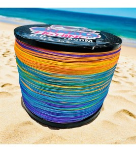 Trecciato ZamboFishing ZFA 8 Capi 1000 mt PE 4 KG 30 LB 64,8 Multi Color