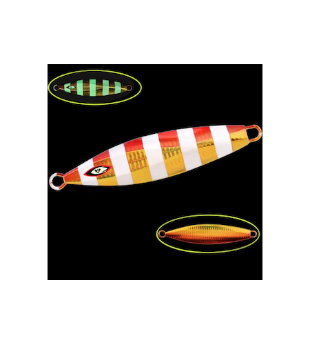 ARTIFICIALE ZFA SLOW JIGGING MITSIO 200 GR ORANGE GLOW