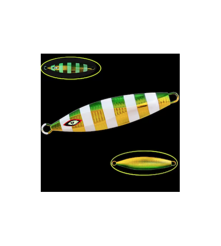 ARTIFICIALE ZFA SLOW JIGGING MITSIO 150 GR GREEN GLOW