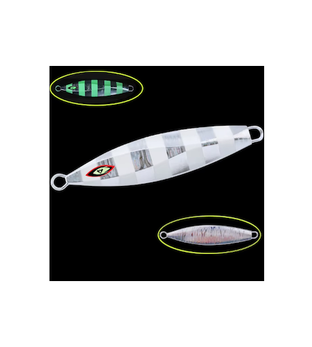 ARTIFICIALE ZFA SLOW JIGGING MITSIO 150 GR GREEN GLOW