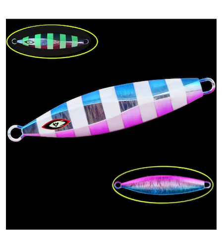 ARTIFICIALE ZFA SLOW JIGGING MITSIO 250 GR BLUE GLOW