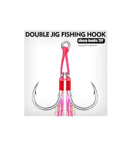 ASSIST SLOW GRUPA ZFA 4/0 SLOW JIGGING COLORE PINK
