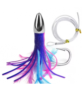 TESTINA METAL PIUMI ZFA Blue Violet Cm 15 GR 48 Armato