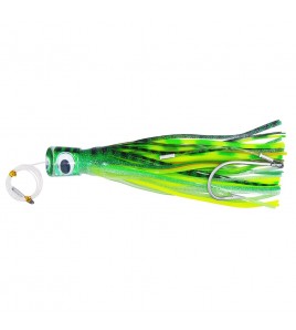 Artificiale Kona Big Green Yellow Traina D’altura Blu Marlin Vela Tonni cm 30