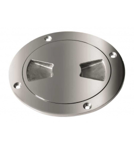 TAPPO ISPEZIONE IN INOX DIAMETRO MM 196 ESTERNO MM 162 INTERNO