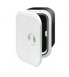 SPORTELLO IN ABS CON BOX BT/SMALL BIANCO MM 373 X 290