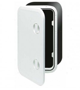 SPORTELLO IN ABS CON BOX BT/MEDIUM BIANCO MM 373 X 373