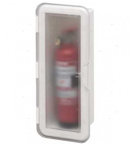 NICCHIA PORTA ESTINTORE SPORTELLO BIANCO MM 180 X 430 P 110