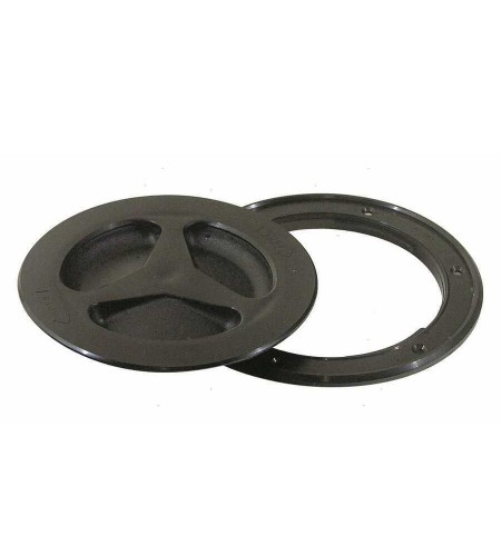 TAPPO ISPEZIONE BW2 NERO DIAMETR MM 205 X 105