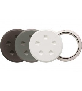 BOTOLE DI ISPEZIONE STAGNE CN1 BIANCO DIAMETR MM 185 X 130