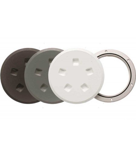 BOTOLE DI ISPEZIONE STAGNE CN1 GRIGIO DIAMETR MM 185 X 130