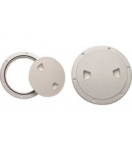 TAPPO ISPEZIONE SEAPORT BIANCO DIAMETR MM 143 X 101