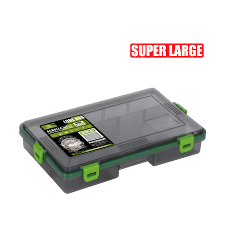 SCATOLE CASE ZFA PEDRO IMPERMEABILE SUPER LARGE Colore GREEN Trasparente