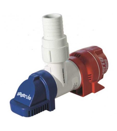 POMPE DI SENTINA RULE LOPRO LP900D AUTOMATICA PORTATA LT 56 BOCCA DA 20-25-30 MM 12 V