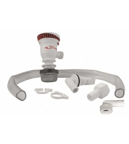 POMPE VASCA DEL VIVO KIT DI OSSIGENAZIONE ATTWOOD TSUNAMI RECIRQ LT 32 V12
