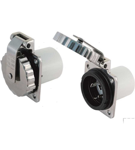 PRESE MARINCO SQUARE INOX 63A 220V