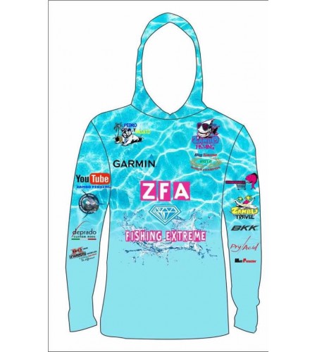 MAGLIA PERFORMANCE ZFA GT GIANT BLUE OLA TEAM 2025 TESSUTO UV PROTECTOR UP 50+
