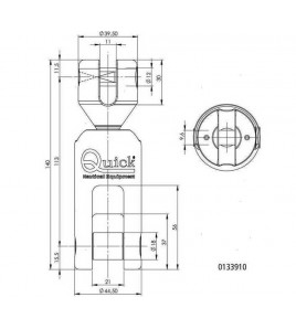 GIUNTO ANCORA GIREVOLE OLYMPIC X catena 6/8 Kg 12