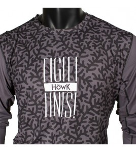 MAGLIA UPF 50+ HÖWK CORAL BLACK SHIRT