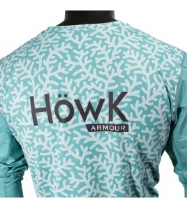 MAGLIA UPF 50+ HÖWK CORAL GREEN SHIRT