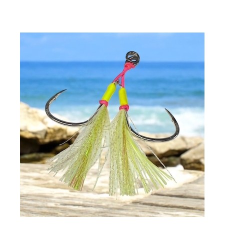 ASSIST SLOW Castor ZFA 3/0 SLOW JIGGING COLORE Ping Giallo Glow 