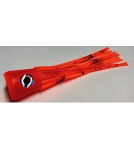 Kona per la Pesca a Pitch Marlin o Vela Testa Concava Morbida Cm 14 Colore Arancio