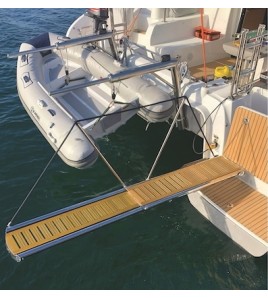 PASSERELLA IDRAULICA SMERALDO CM 230x43 x Portata 200 kg 12V