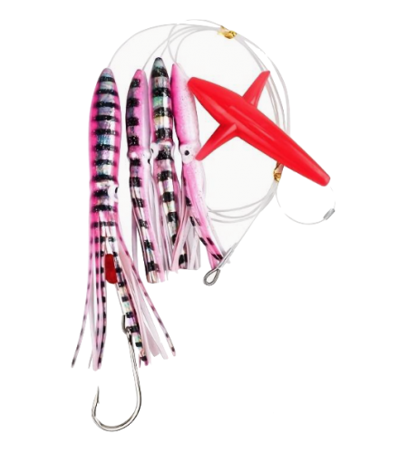 1 KIT ZFA Aero Kona Plus Trolling Colore Pink