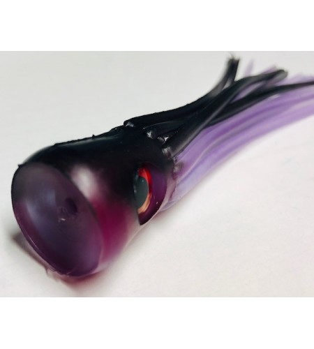 Kona per la Pesca a Pitch Marlin o Vela Testa Concava Morbida Cm 14 Colore Violet Black