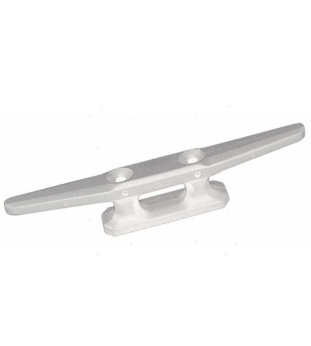 BITTA FLAT IN PLASTICA BIANCO mm 110 Interasse MM 28