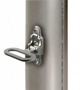 GRADINO CHIUDIBILE INOX Base mm 40 x 108 Gradino mm 82 Interasse mm 88