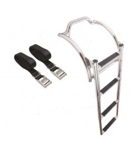 SCALETTE TELESCOPICHE PER GOMMONI 3 Gradini