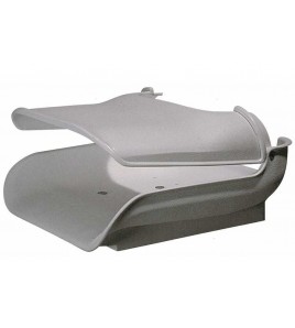 SEDILE BARCA CHIUDIBILE POLY ALL-WEATHER MM 420x450 Colore Grigio
