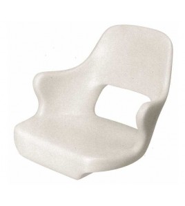 CUSCINO SEDILE BARCA POLY CLASSIC MM 400x420 Colore Bianco