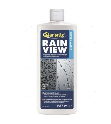 DETERGENTE PER PARABREZZA STAR BRITE MARINE RAIN VIEW Flacone 250 LT