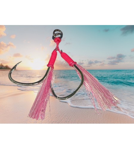 ASSIST SLOW Level ZFA 5/0 SLOW JIGGING COLORE Pink