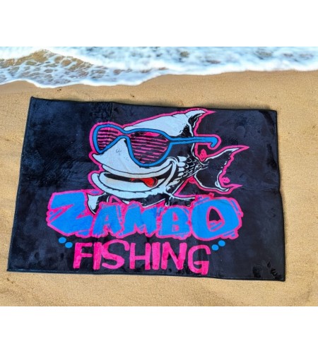 Tappeto ZFA Fishing Blue Marlin Cm 40x60 Antiscivolo 