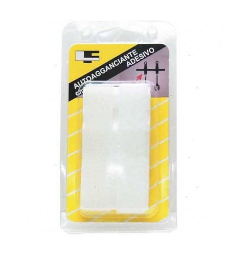 STRISCE ADESIVE VELCRO IN BLISTER 20X350 MM MASCHIO+FEMMINA