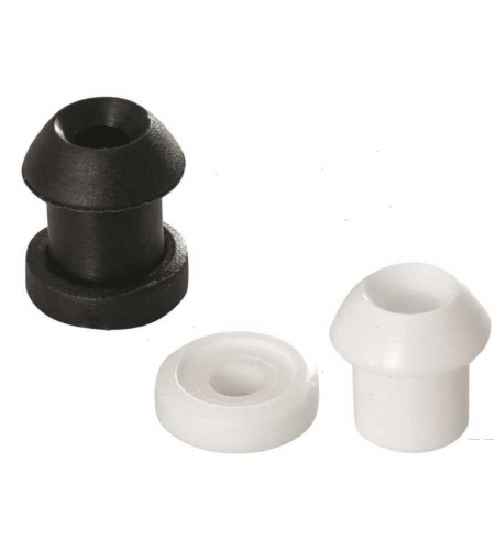 FUNGHETTI FERMA TELO Colore nero