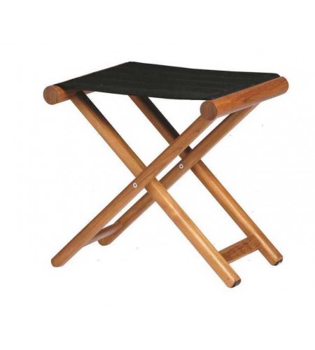 SGABELLI PIEGHEVOLI TEAK MB NERO