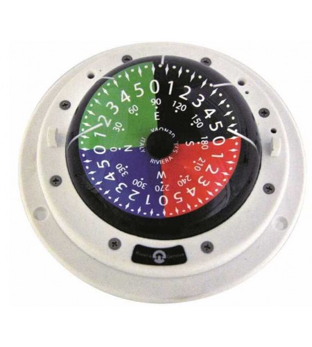 BUSSOLA TATTICA RIVIERA ZENITH BZT COLORE BIANCO 