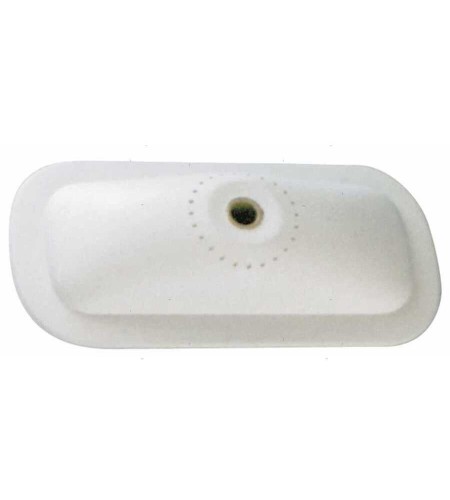 SCALMIERA SU PIASTRA B colore Bianco mm 150 x 95