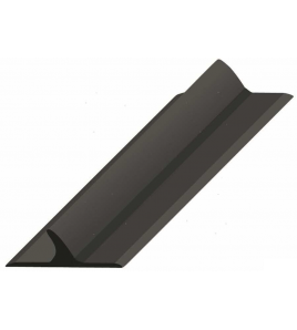 PROFILI IN GOMMA A METRO colore Nero a Metro