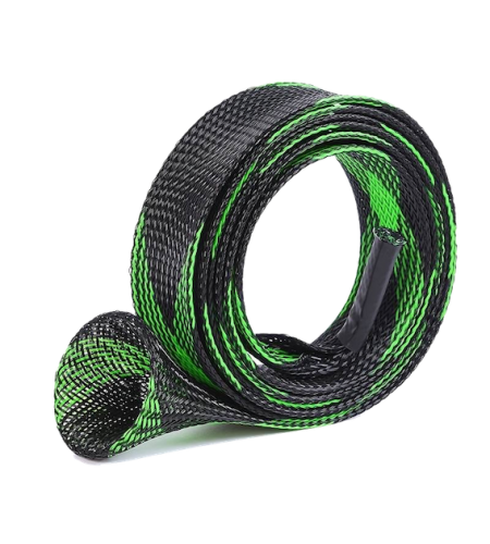 Protezione canna in PVC Elastico Colore Verde nero