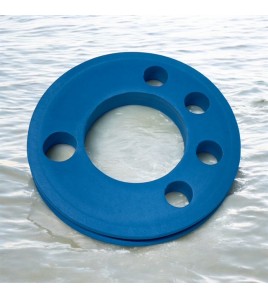 AVVOLGI LENZA ZFA Foro CIRCOLARI IN EVA COLORE CELESTE DIAMETRO 14 CM