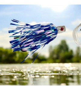 TESTINA ZFA TUMY Olografica Plastica Cm 8 Colore Blue White