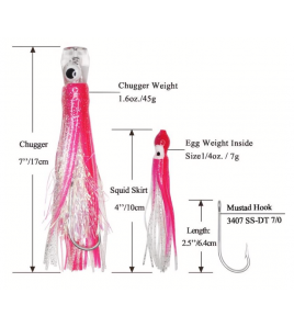 KIT ZFA Kona TAI Trolling Colore BLUE FLASH